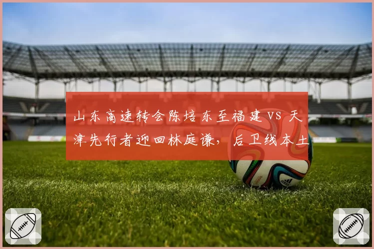 山东高速转会陈培东至福建 vs 天津先行者迎回林庭谦，后卫线本土化改造路径对比